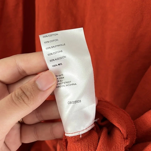 Free People Beach Long Sleeve Front Tie Top Size XS Petite - Picture 4 of 6